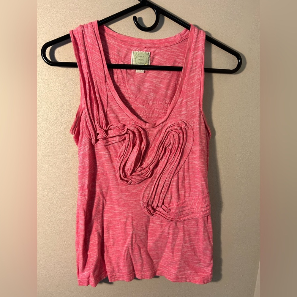 Anthropologie Pink Tank Top